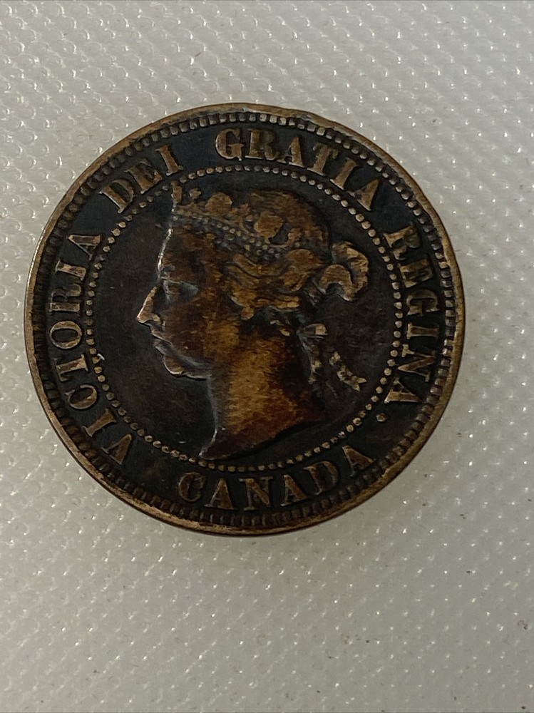 1891 Canada Large Cent Sl Sd D1
