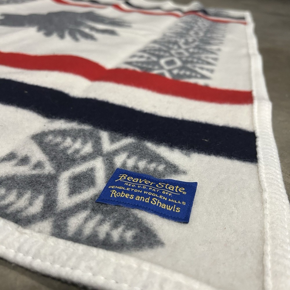 Pendleton Beaver State Heroic Chief Joseph Heritage Wool Medium Blanket Throw
