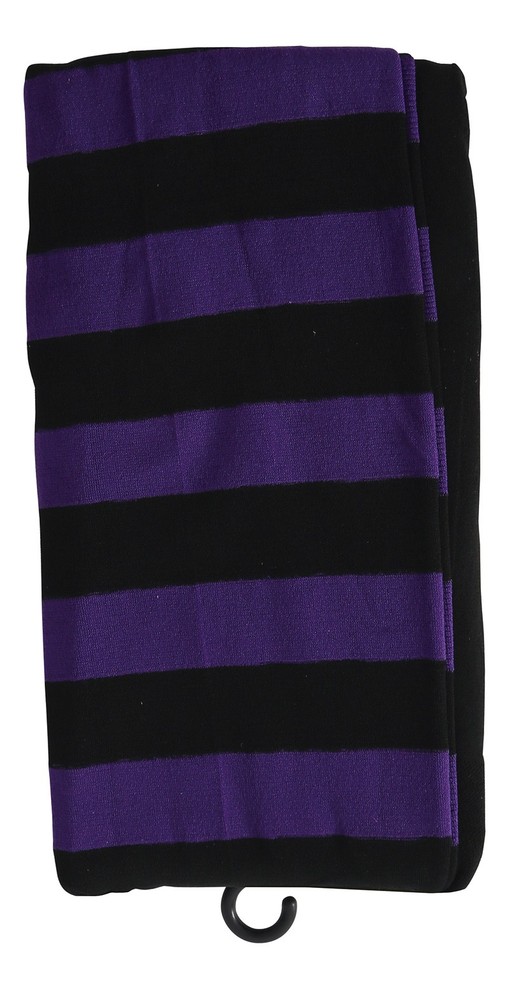 PURPLE STRIPED TIGHTS