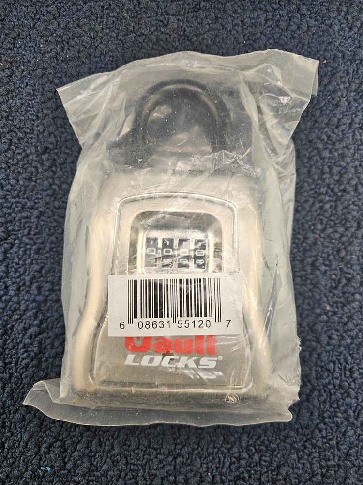 VaultLOCKS® Anti-theft Silver Lock Box For Locking Shackle Extra Secure