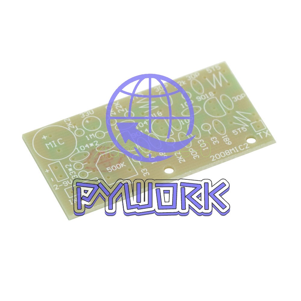 DC 1.5V-9V FM Wireless Microphone DIY Electronic Learning Kits 80MHz-108MHz NEW