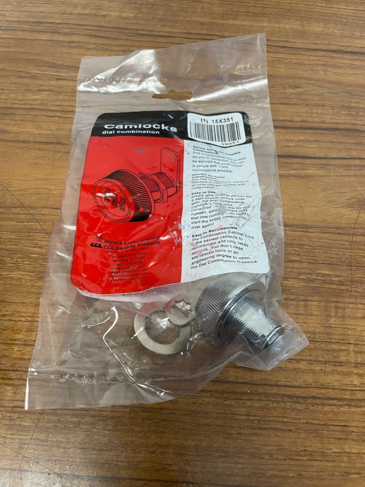 Camlocks Dial Combination 15x351 *