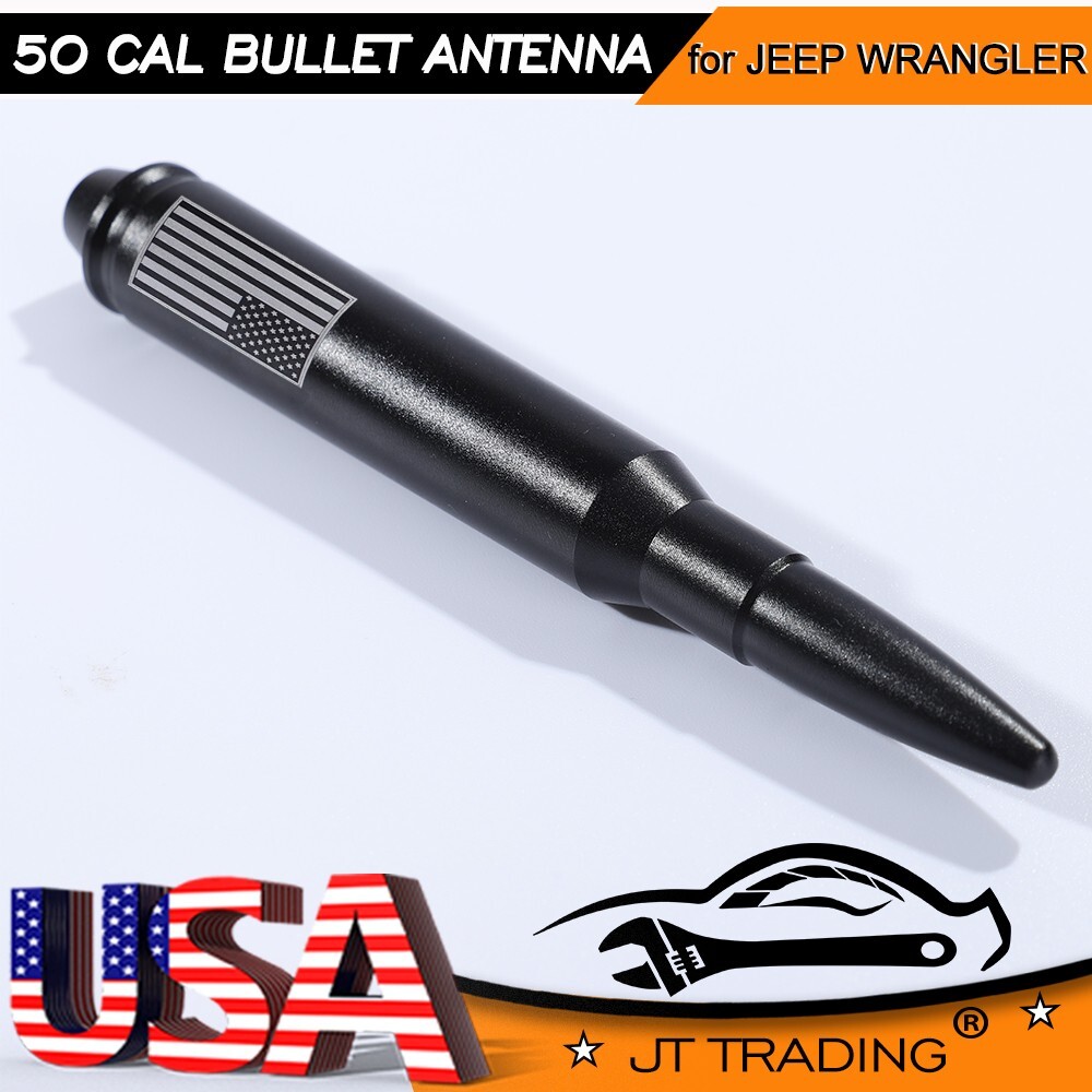 USA Bullet Antenna for 2007-2021 Jeep Wrangler JK JL Rubicon Sahara Gladiator