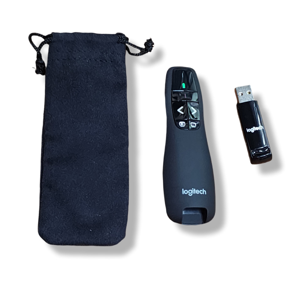 LOGITECH R400 PRESENTER REMOTE CONTROL LASER POINT (5049) 🍁