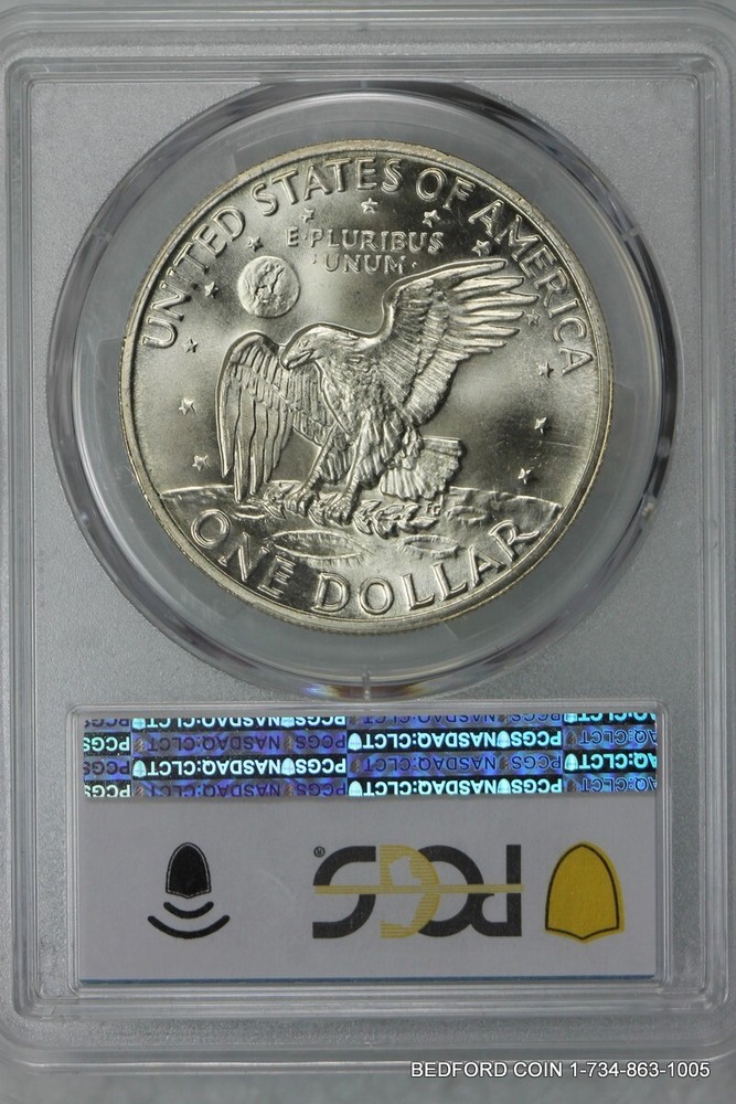PCGS MS68 1972-S EISENHOWER SILVER DOLLAR GEM BU $1 (BC72)