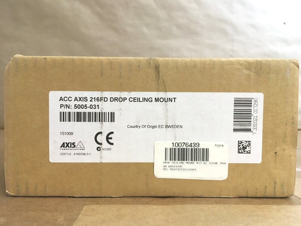 Axis Drop Ceiling Mounting Bracket 216FD 5005-031 ✅❤️️✅❤️️ NEW! Open Box!