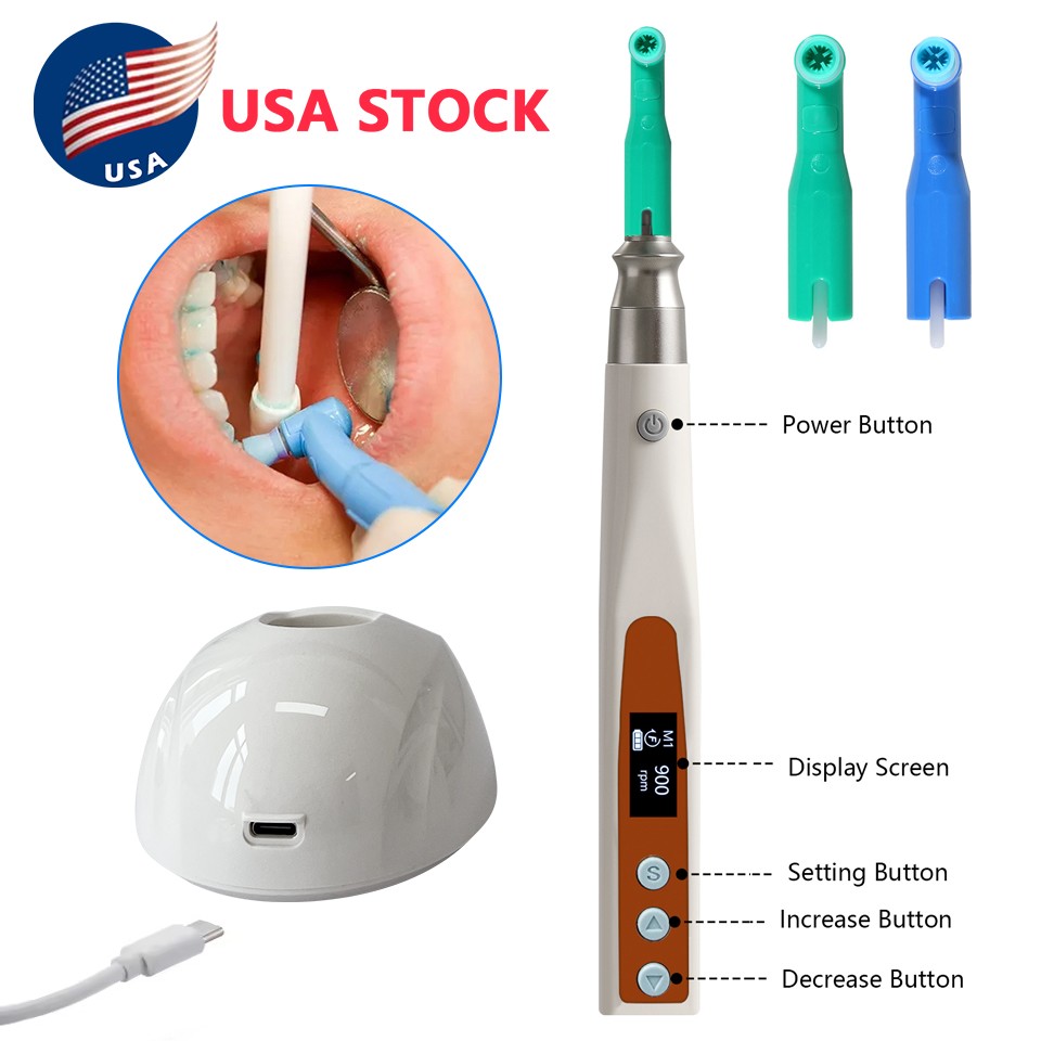 Dental Wireless Hygiene Prophy Handpiece /4:1 Polishing Prophy Motor Handpiece