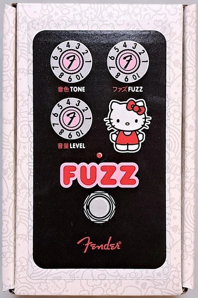 Fender Hello Kitty Black Fuzz Pedal
