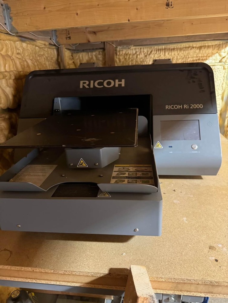 Ricoh ri 2000 DTG Printer