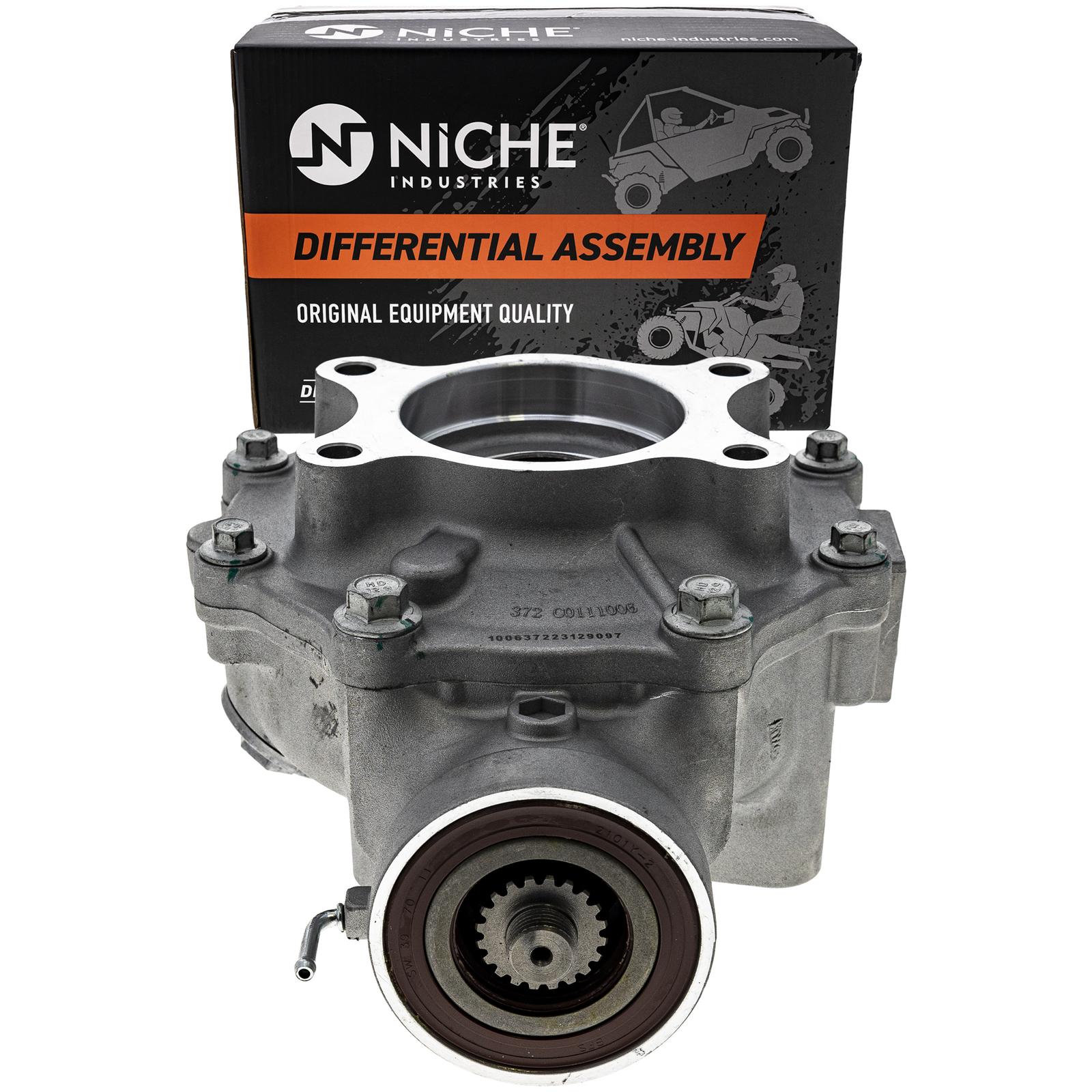 NICHE Rear Differential Gear Case Honda Foreman 500 Rancher 420 41300-HR3-W50