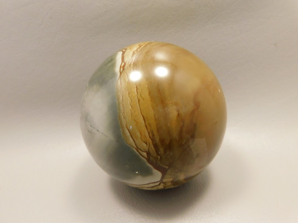 Polychrome Jasper 3 inch Stone Sphere 78 mm Ball #O8