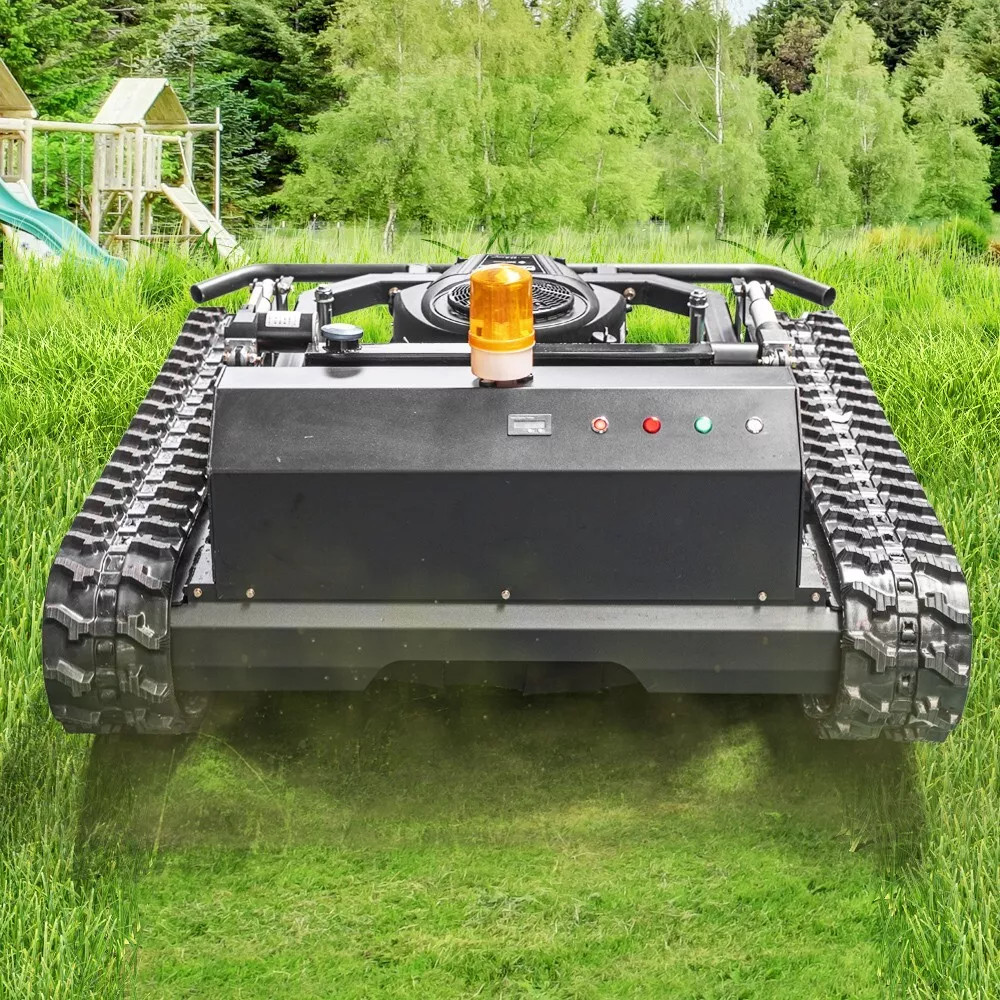 27 HP off-road tank-style Briton lawn mower