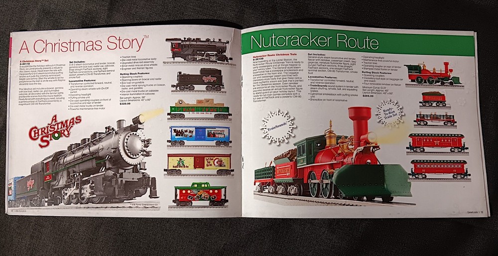 Lionel Christmas Trains Catalog 2011