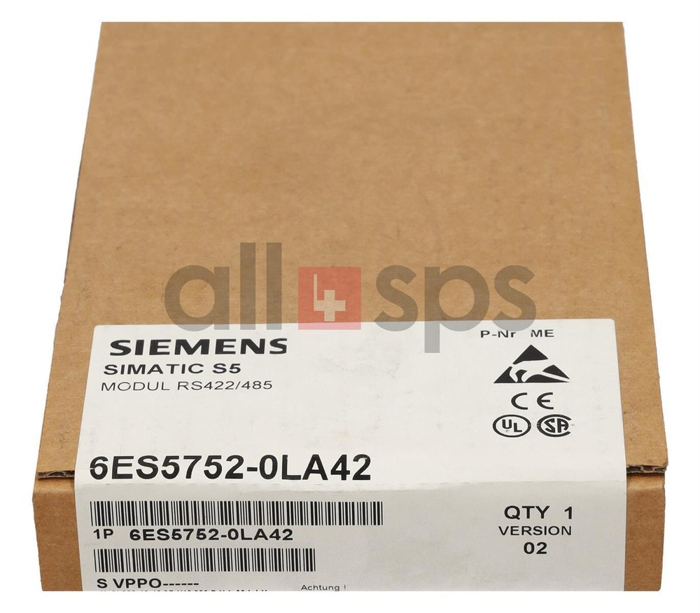 SIMATIC S5 INTERFACE MODULE RS422/485 - 6ES5752-0LA42 (NS)