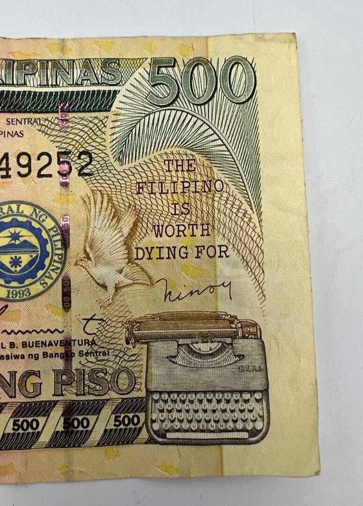 Philippines 500 Piso 2002 - Circulated