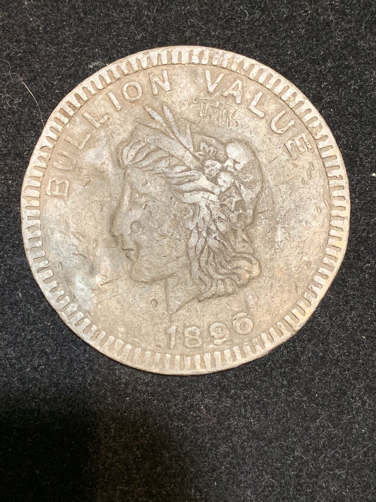 1896 BRYAN DOLLAR 16 TO ONE 'WE DONT THINK'