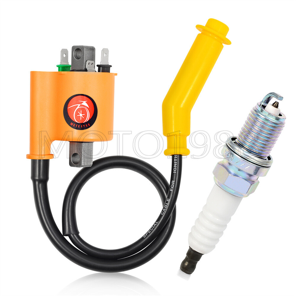 Ignition Coil & Spark Plug for Honda ATV Rancher 420 TRX420 07 08 09 10 11 12 13