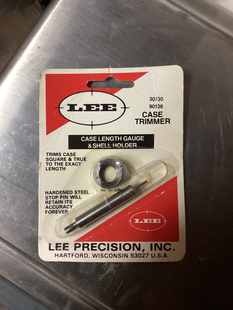 Lee Case Length Gauge & Shell Holder 30-30 Lee Loader Supplement SHTF