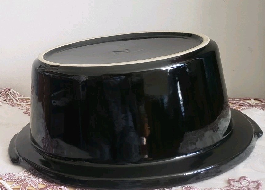 Insert for Hamilton Beach Crock Pot Model 33256 Oval Ceramic Black
