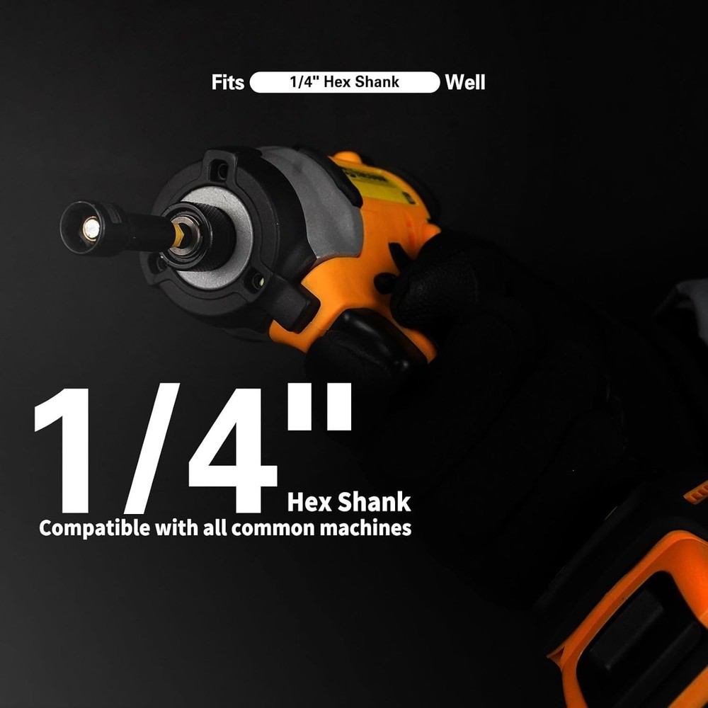 55PCS Magnetic Deep Impact Nut Driver Set with Storage Box and Extensions
