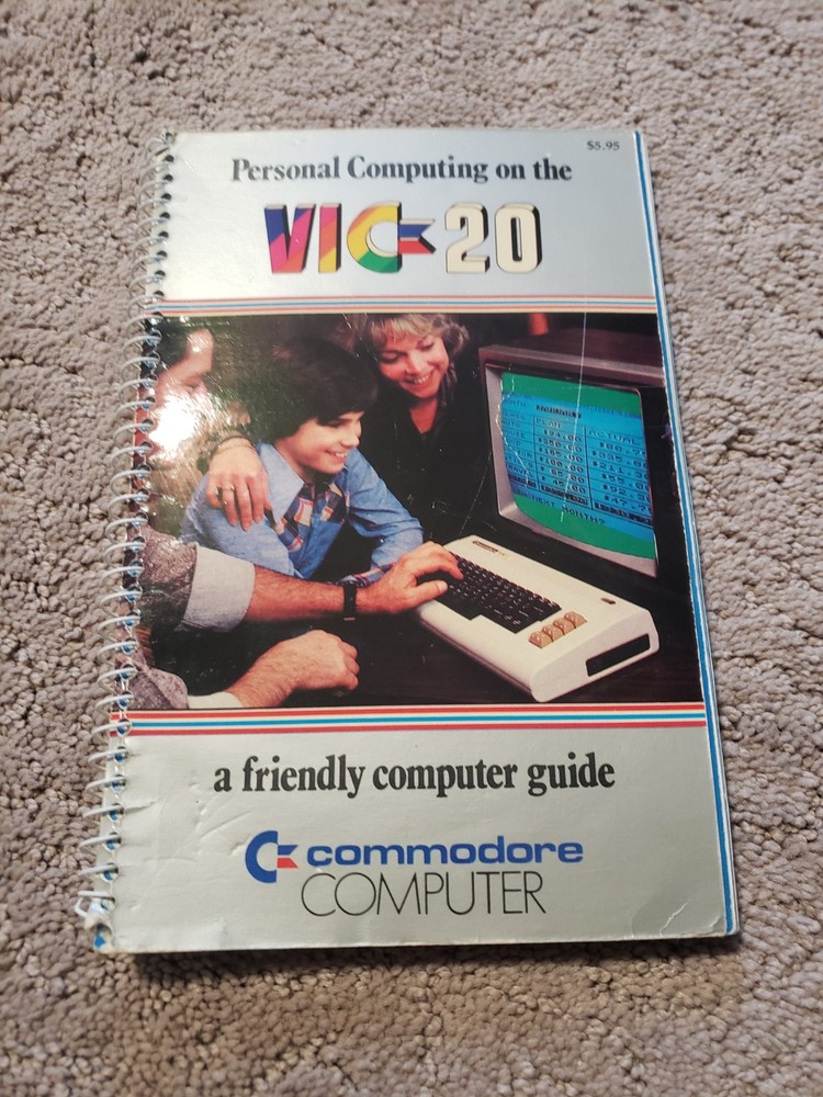 Personal Computing on the Commodore VIC-20 a Friendly Computer Guide Manual Book