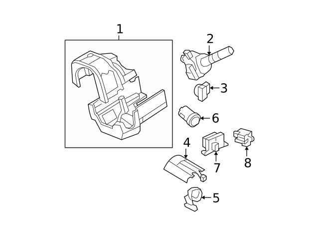 Genuine Ford Ignition Immobilizer Module 6E5Z-15607-AA