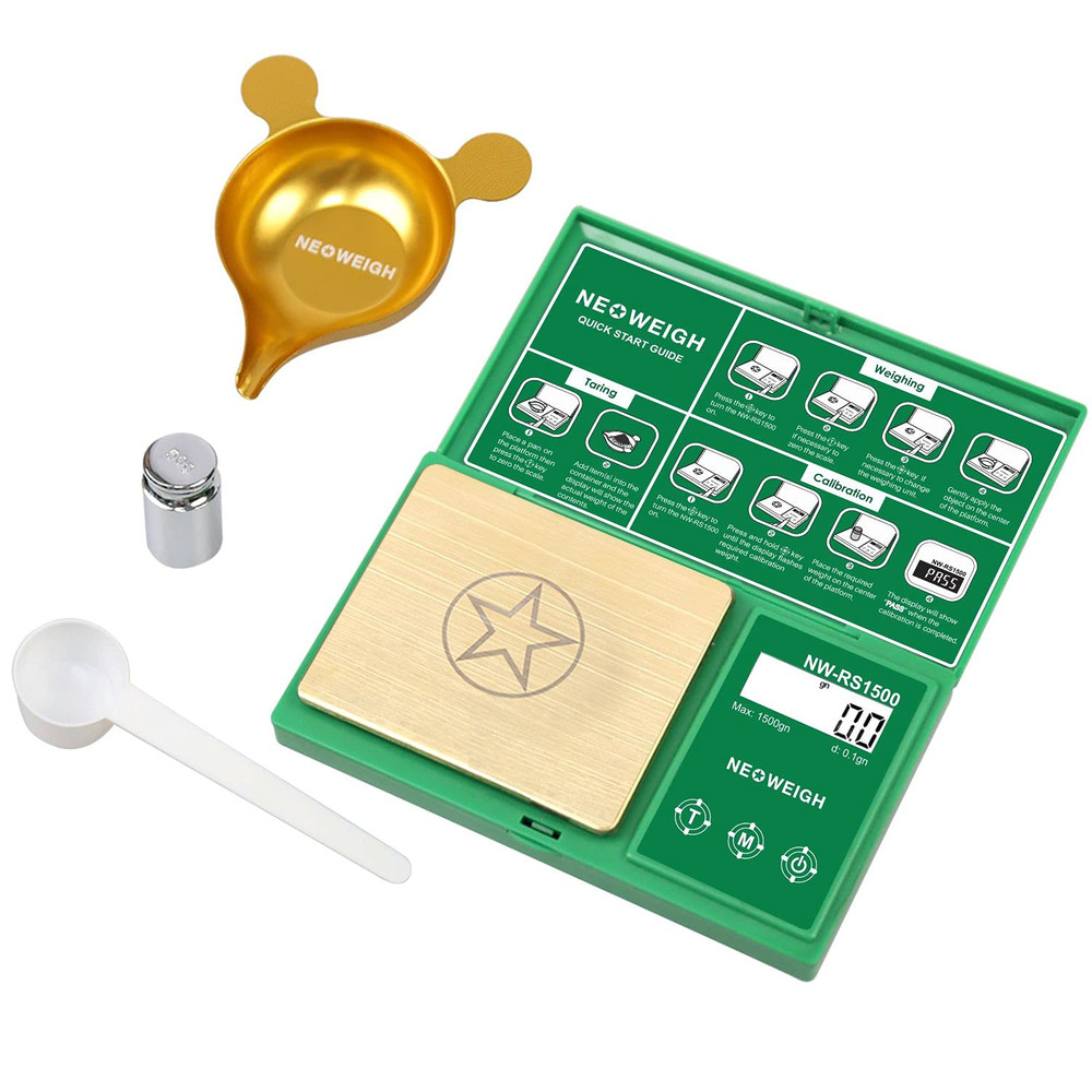 Reloading Scale, Powder Scale for Reloading, 1500 Grains X 0.1 Gn, Digital
