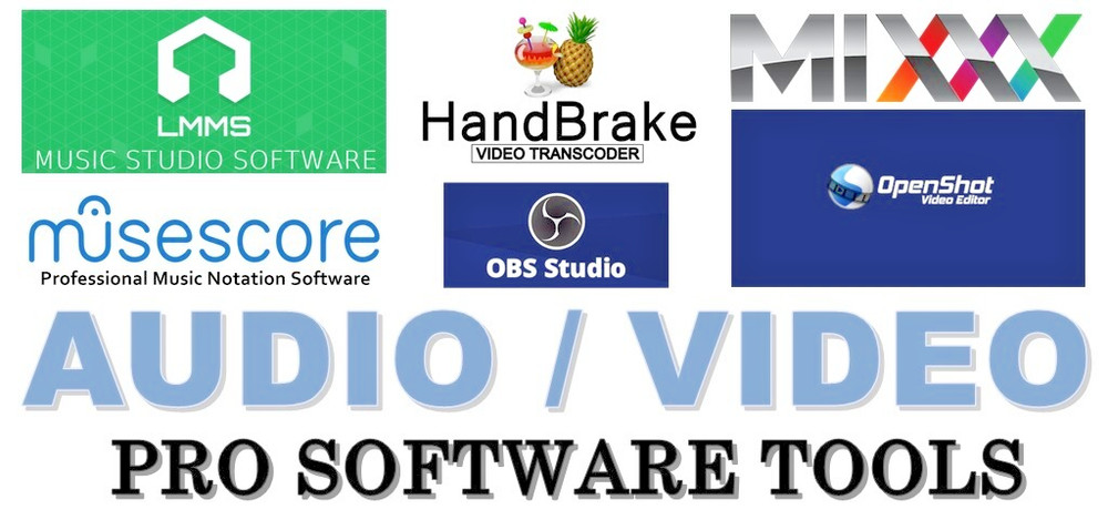 AUDIO / VIDEO PROFESSIONAL SOFTWARE TOOLS - BUNDLED SOFTWARE - DVD