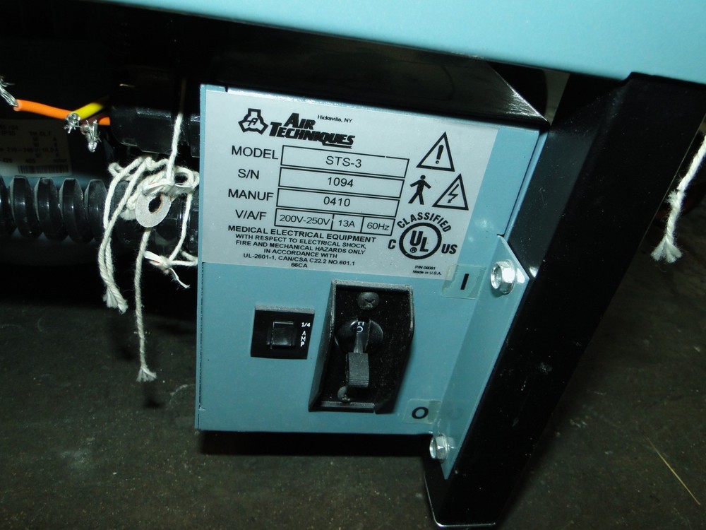 Air Techniques STS3 Dental Dry Vacuum Pump Operatory Suction System