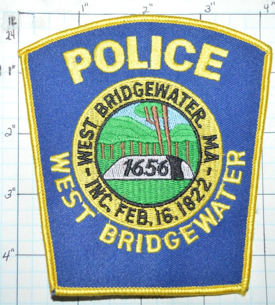 MASSACHUSETTS, WEST BRIDGEWATER POLICE DEPT PATCH