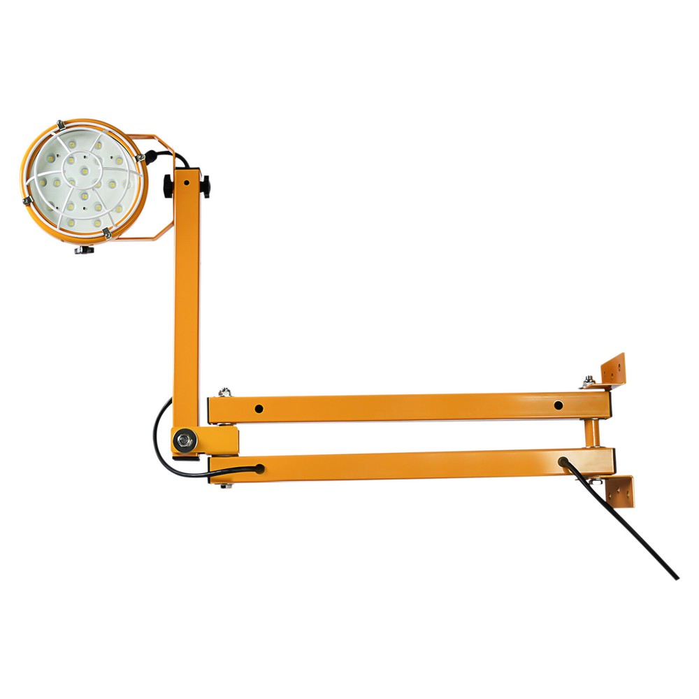 Foldable Loading Dock LED Lights Outdoor Work Swing Arm Lamp for Warehouse 50W