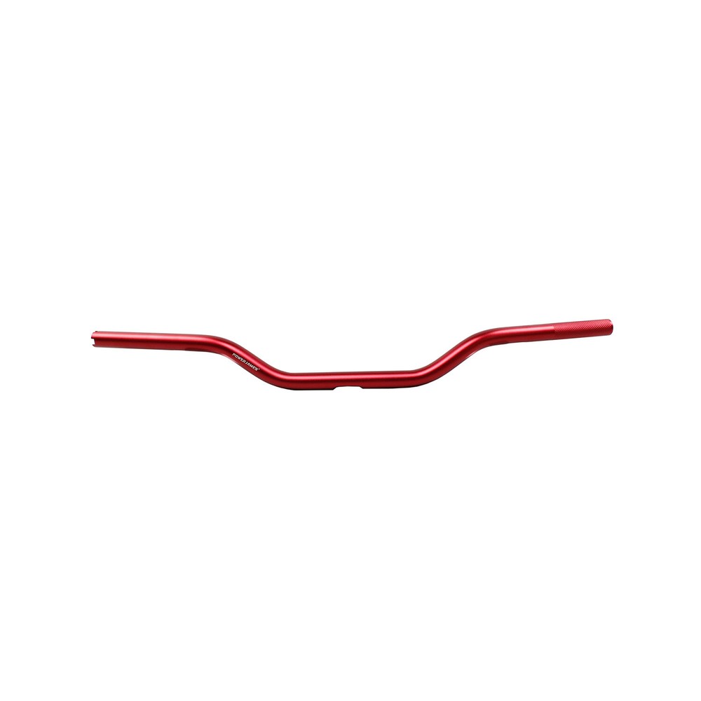 1.0" Red Handlebar 2.5" Pullback Drag Bar For Harley FXLRST FXBB Dyna FXDWG FXDF