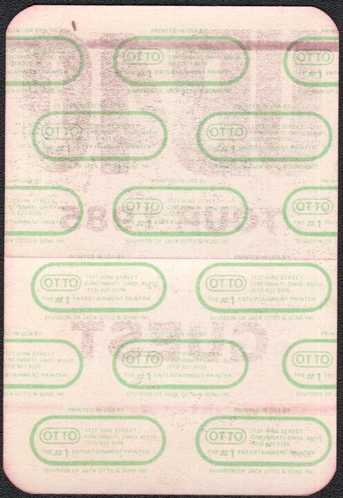 UB40 Backstage Pass - 1985 Cloth Pass