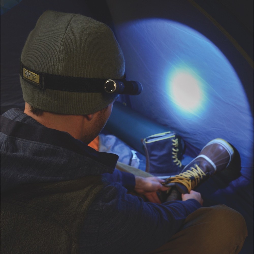 Nite Ize Headband Flashlight Holder - Black (2-Pack)