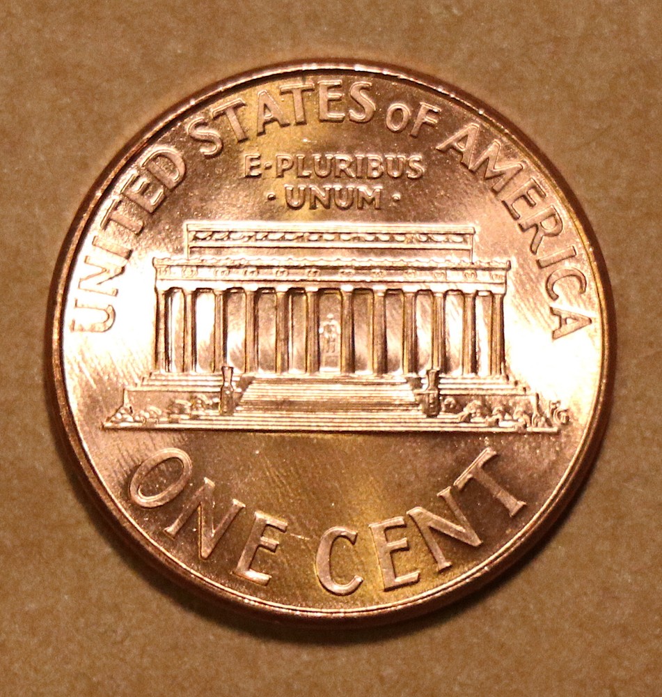 2004 D Lincoln Memorial cents BU