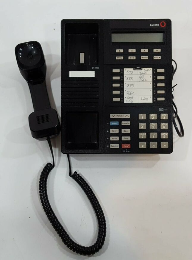 Lucent 8411D black phone 8411d01b-003