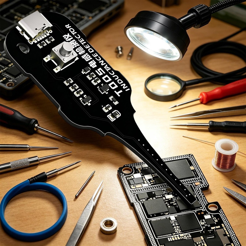 Precise Handheld Inductance Testing Meter For Electronic Testing Laboratory Use