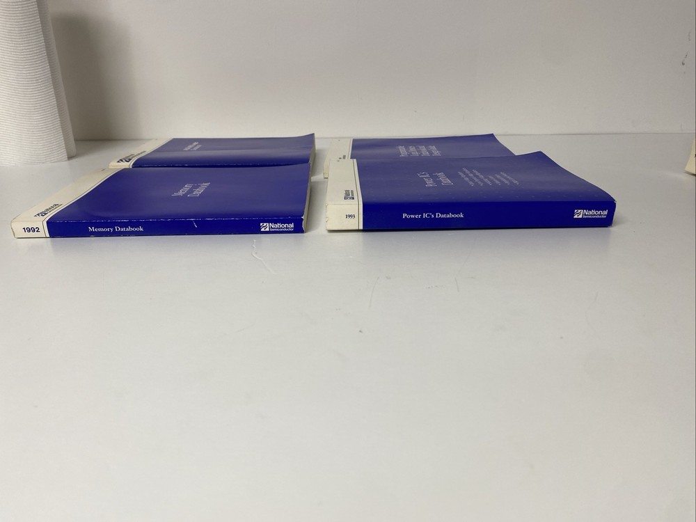 National Semiconductor Data Books - 1990-93 VGC….B86