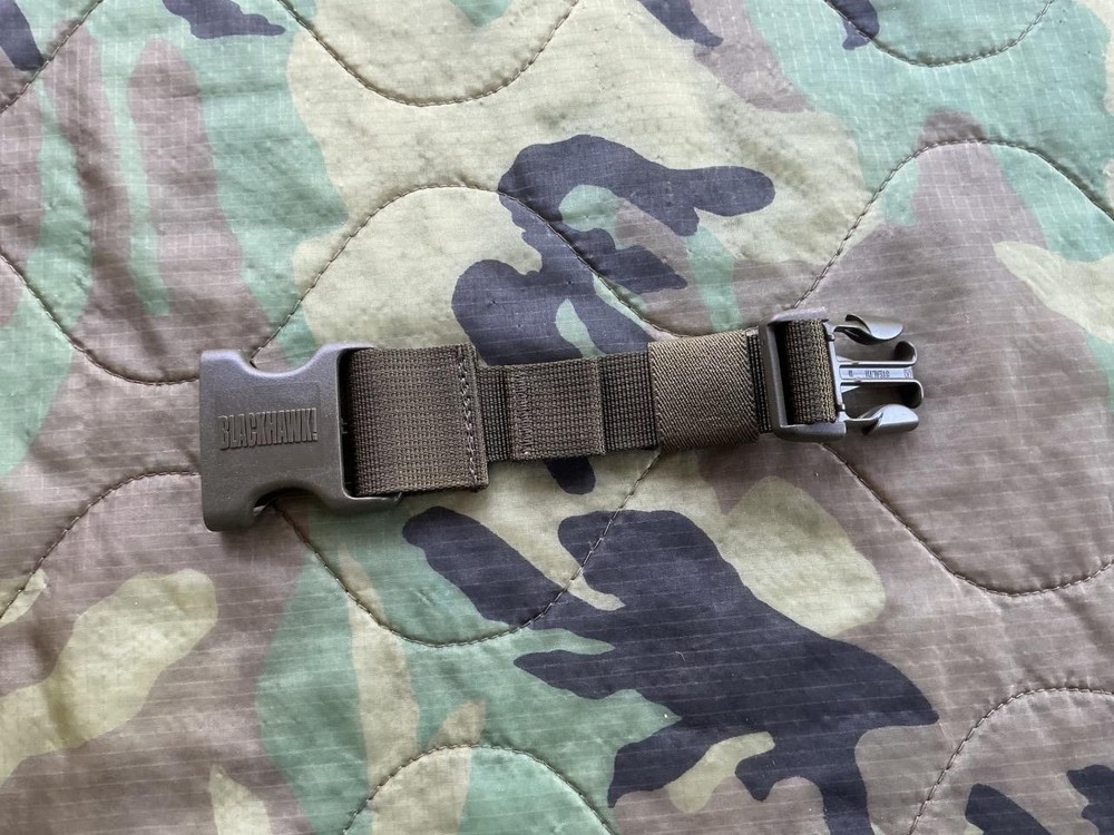 Military Surplus Blackhawk Woo Jin Stealth Buckle Compression Strap Extender