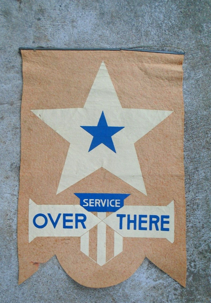 WWI Service over there banner