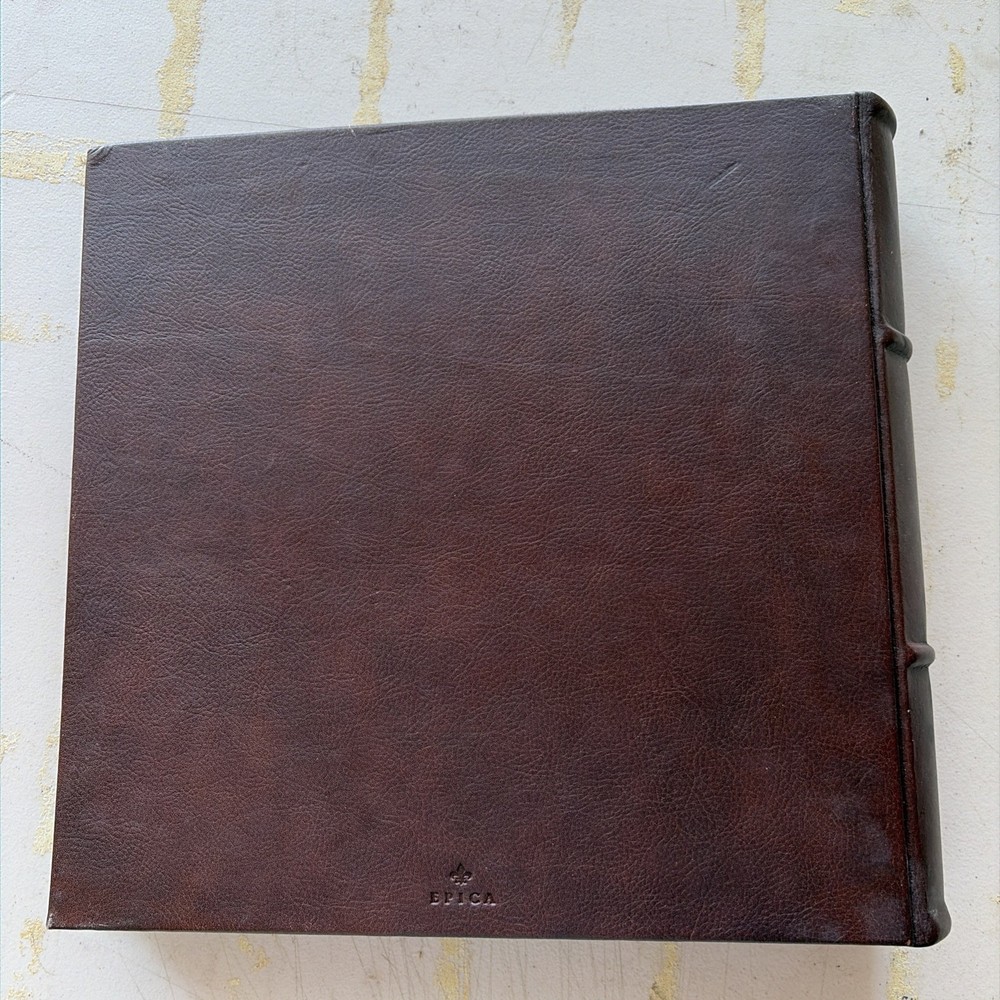 Epica Large Leather Scrapbook