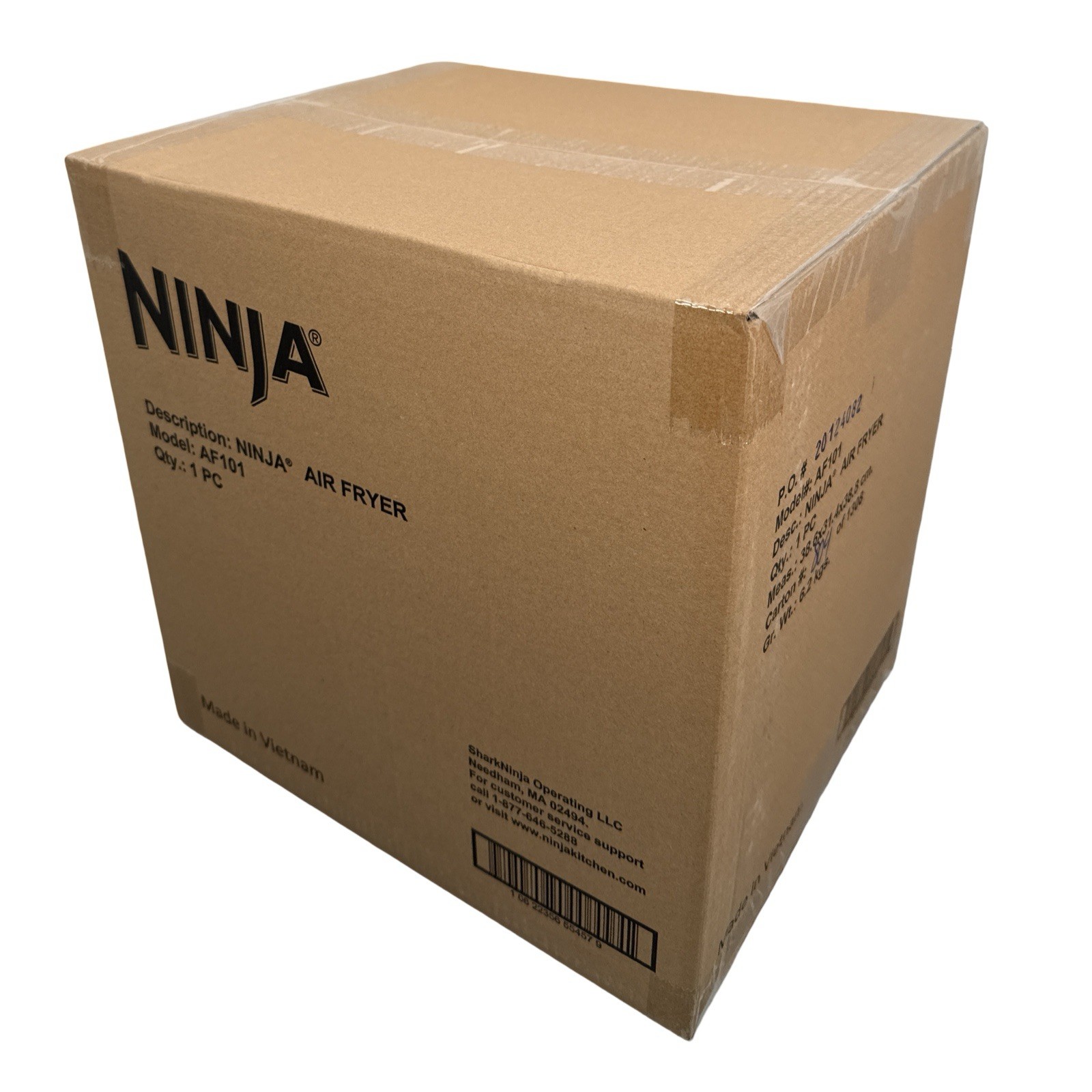 Ninja 4-in-1 Air Fryer AF101 4 QT, Healthy Meals, Compact, Gray