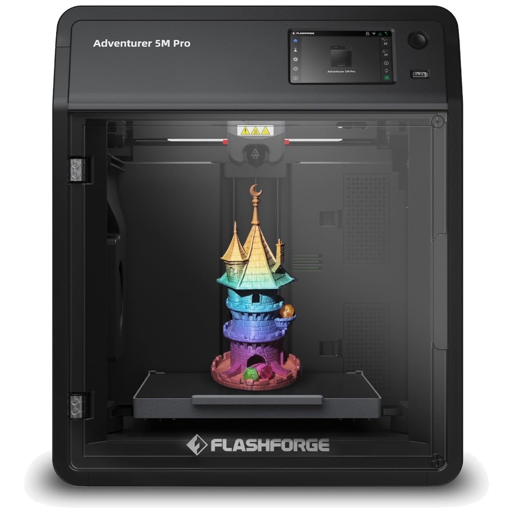 Innovative Auto-Printing 3D Printer with Dual Material Support & Smart App