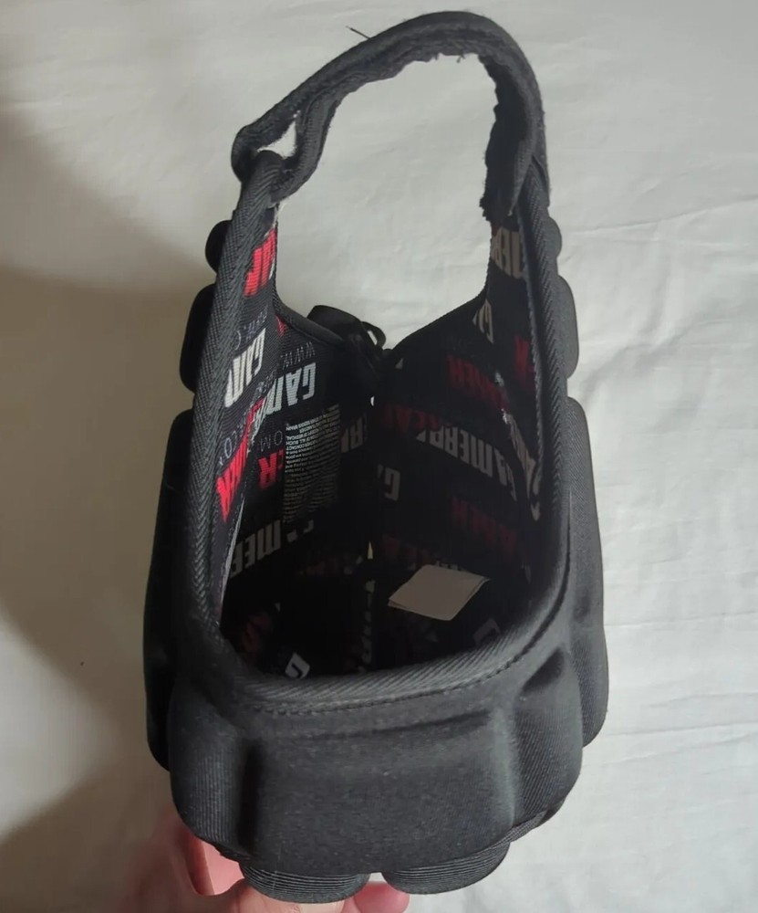 D4 Game Breaker Padded Head Protection Solid Black Size XL