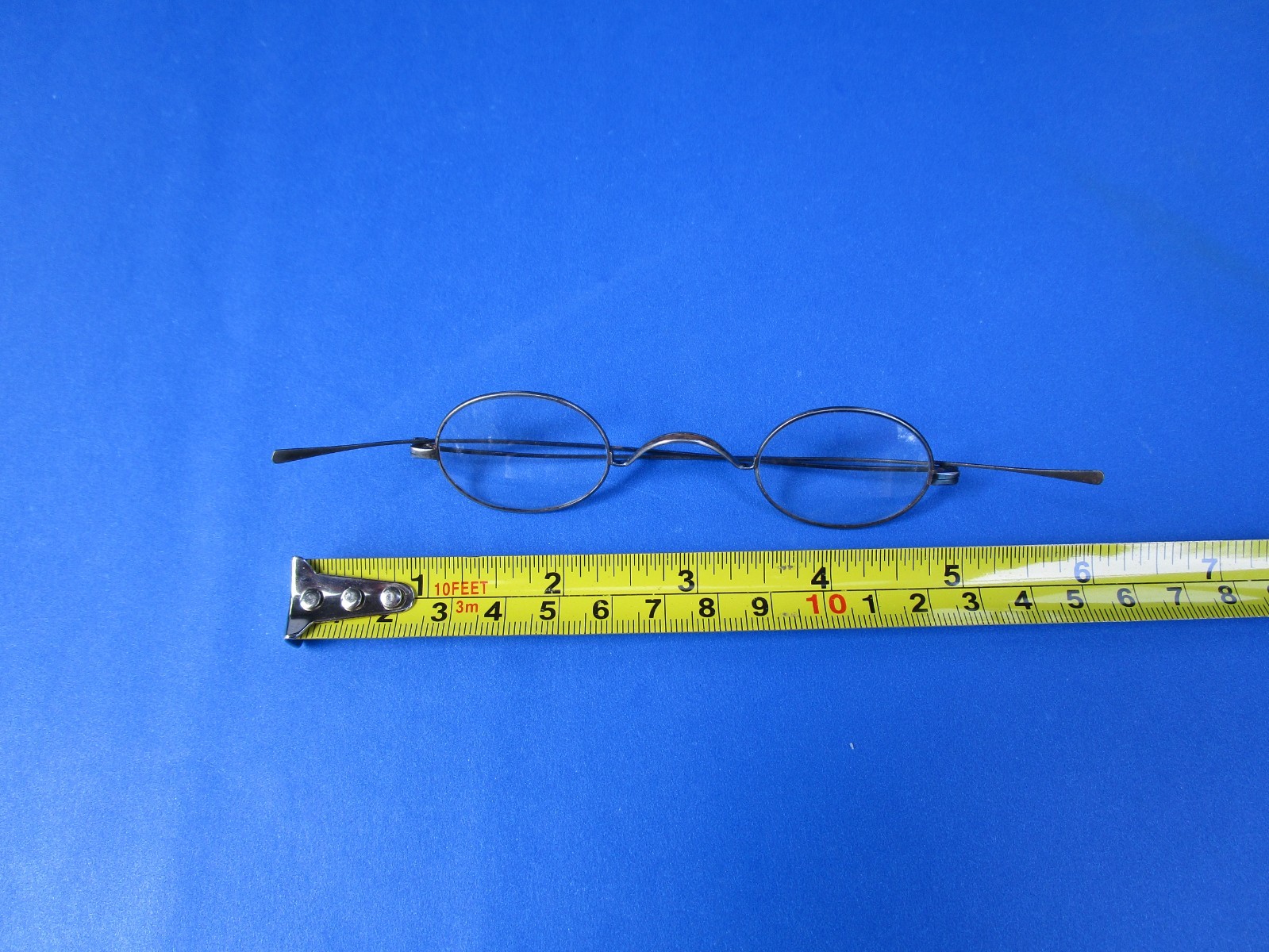 Antique Civil War Era Steel Frame Spectacles , Perfect for Display/Reenacting