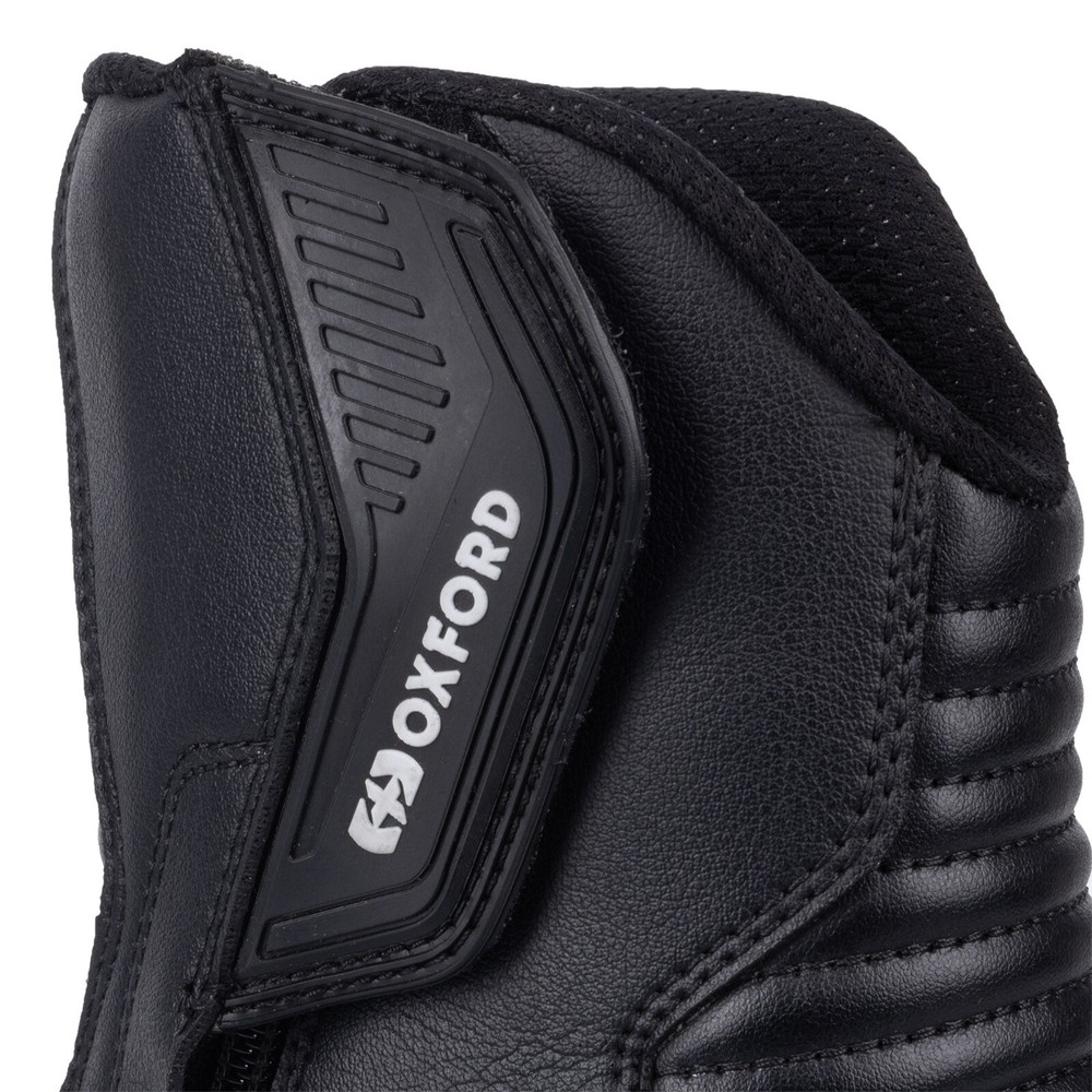 Oxford Code 1.0 Mid D2D Waterproof CE Level 2 Armoured Motorcycle Boot - Black