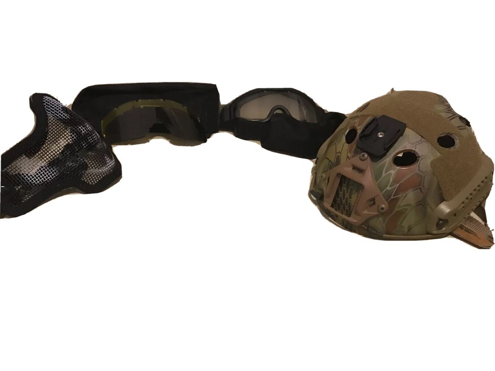 airsoft/paintball headgear