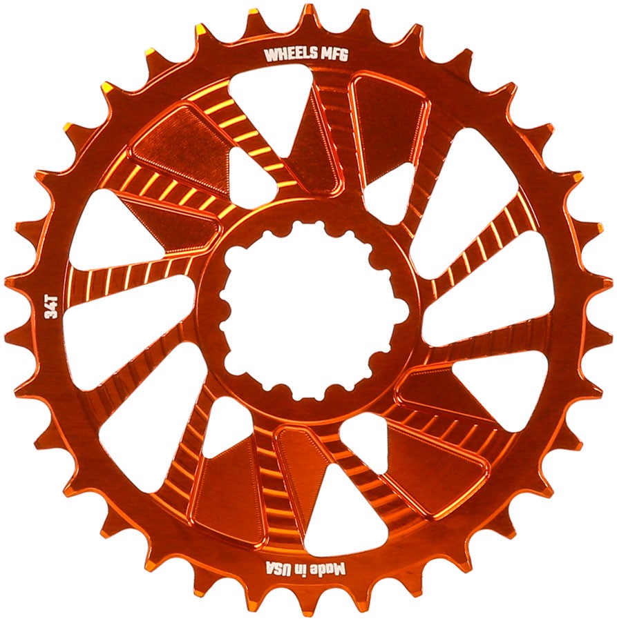3-Bolt Direct Mount T-Type Chain Compatible Chainring - Wheels Manufacturing