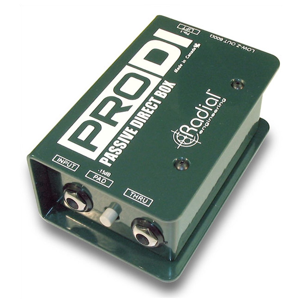 Radial Engineering ProDI Passive Direct Box Pedal