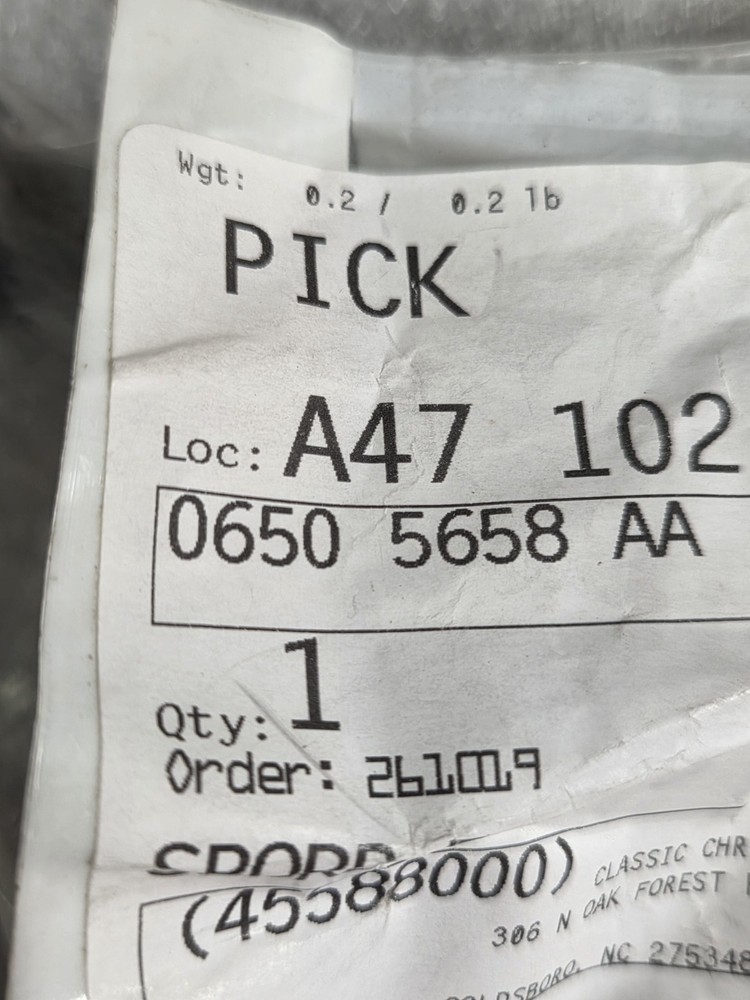 Genuine Mopar 00-10 Double Ended Stud Mounting 6505658AA